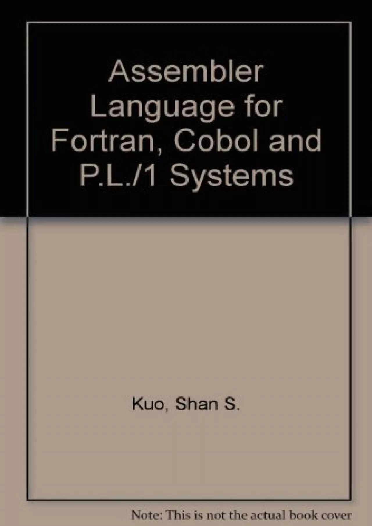 [PDF]-Assembler Language for Fortran, Cobol, and Pl/I Programmers: IBM 370/360