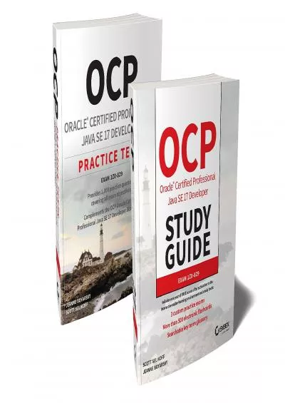 [DOWLOAD]-OCP Oracle Certified Professional Java SE 17 Developer Certification Kit: Exam