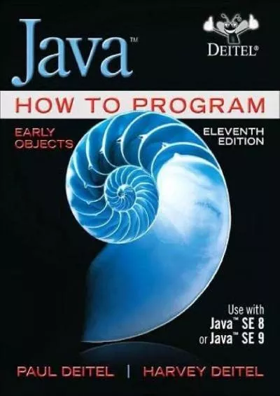 [PDF]-Java How to Program, Early Objects Plus MyLab Programming with Pearson eText -- Access Card Package