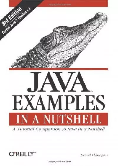 [eBOOK]-Java Examples in a Nutshell, 3rd Edition