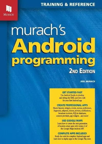 [eBOOK]-Murach\'s Android Programming (2nd Edition)