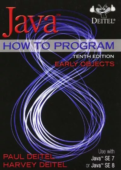 [BEST]-Java How To Program (Early Objects) (10th Edition)