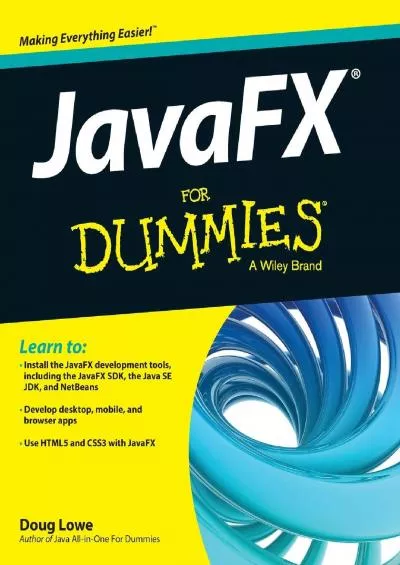 [eBOOK]-JavaFX For Dummies (For Dummies (Computers))