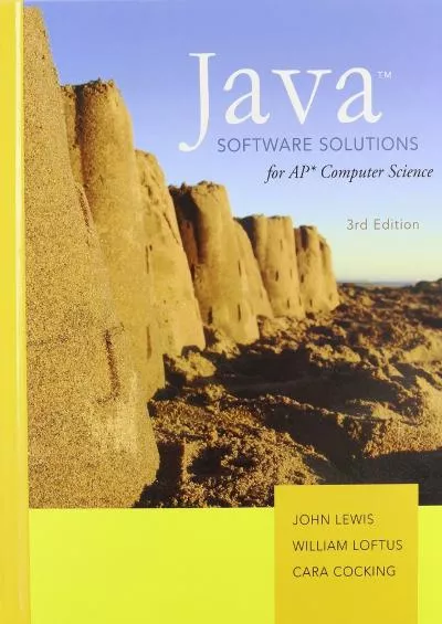 [READING BOOK]-Java Software Solutions AP Comp. Science