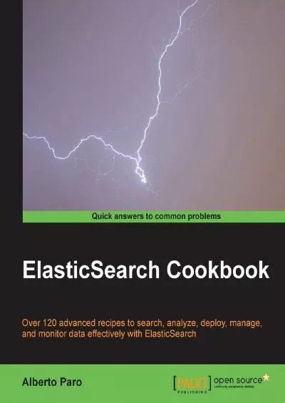 [READING BOOK]-ElasticSearch Cookbook