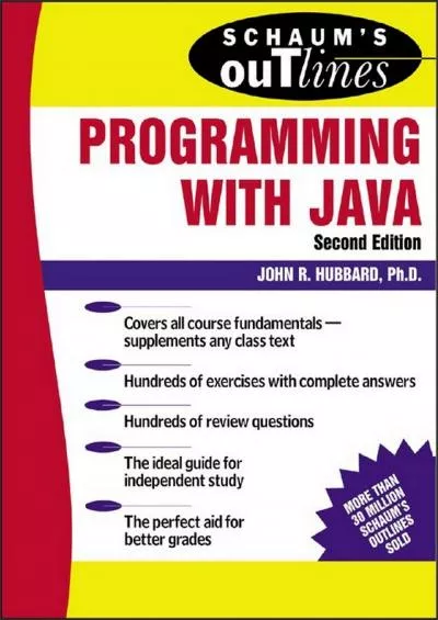 [eBOOK]-Schaum\'s Outline of Programming with Java (Schaum\'s Outlines)