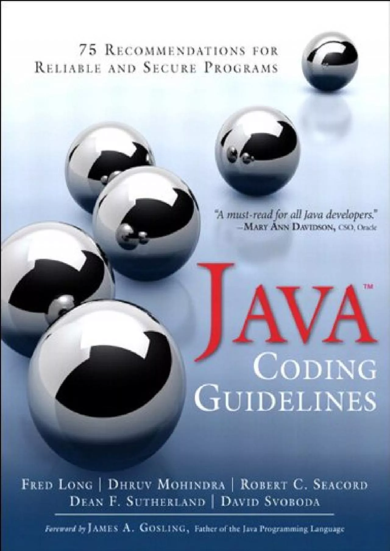 [BEST]-Java Coding Guidelines: 75 Recommendations for Reliable and Secure Programs (SEI