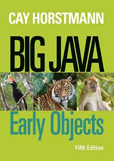 [READING BOOK]-Big Java: Early Objects