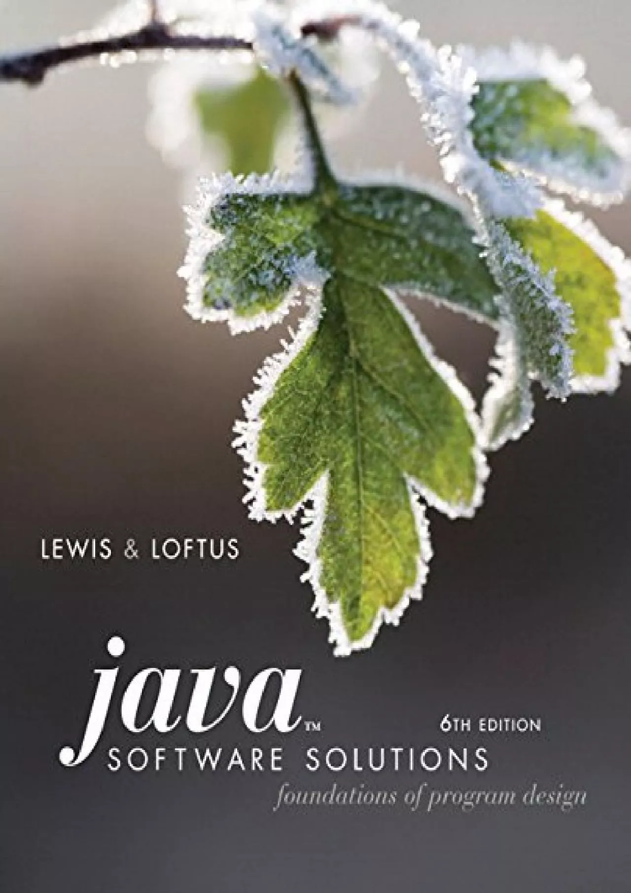 PDF-[DOWLOAD]-Java Software Solutions: Foundations of Program Design