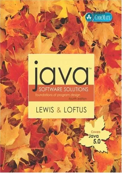 [PDF]-Java Software Solutions (Java 5.0 version): Foundations of Program Design (4th Edition)