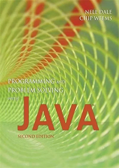 [eBOOK]-Programming and Problem Solving with Java