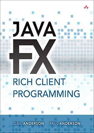 [READ]-JavaFX: Rich Client Programming on the Netbeans Platform