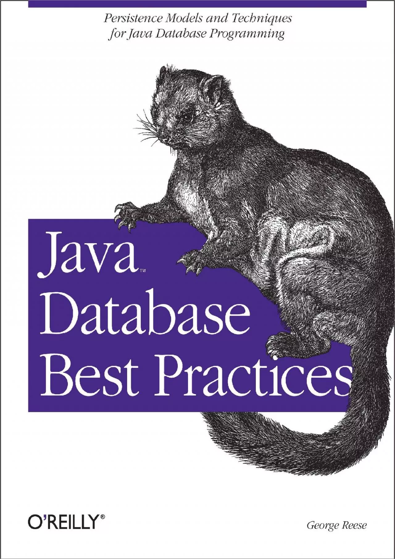 [eBOOK]-Java Database Best Practices: Persistence Models and Techniques for Java Database