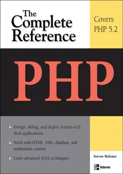 [DOWLOAD]-PHP: The Complete Reference