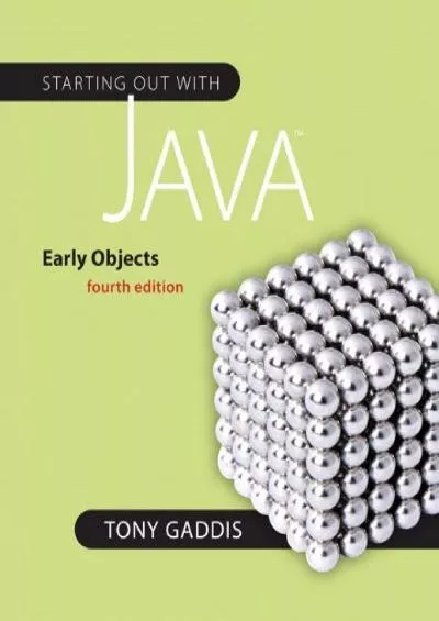 [READING BOOK]-Starting Out with Java: Early Objects (Gaddis Series)