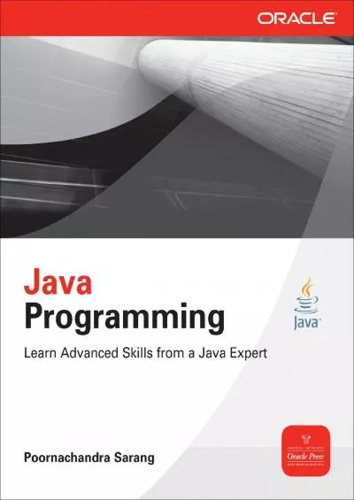 [BEST]-Java Programming (Oracle Press)