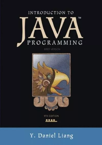 [READ]-Introduction to Java Programming, Brief Version (9th Edition)