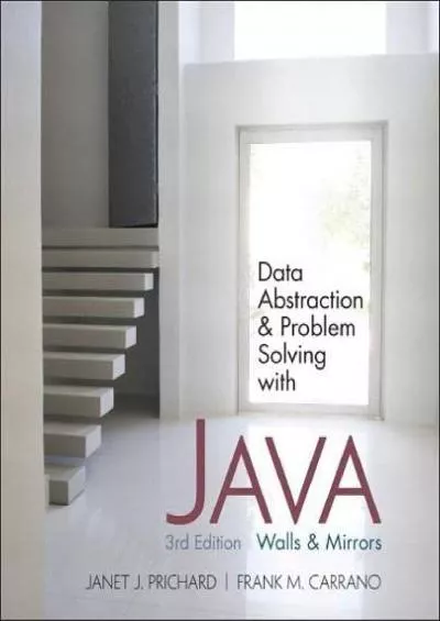 [READING BOOK]-Data Abstraction and Problem Solving with Java: Walls and Mirrors