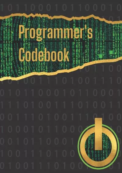 [DOWLOAD]-Programmer\'s Codebook: Blank Coding Notebook for Programmers and Coders  8.5x11  120 Pages