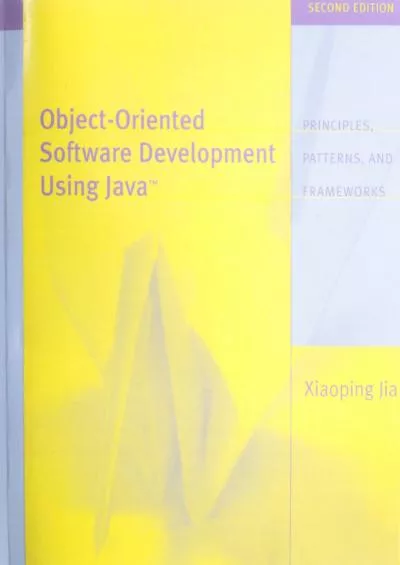 [READ]-Object Oriented Software Development Using Java