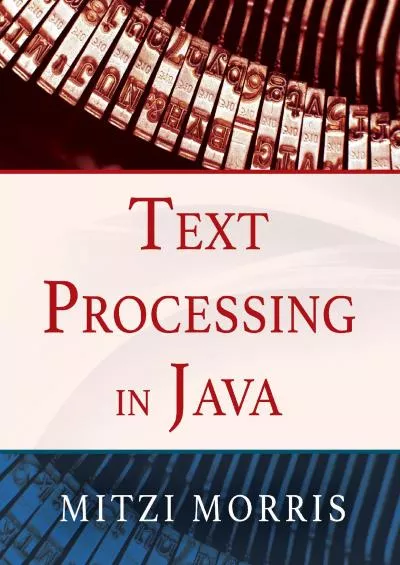 [FREE]-Text Processing in Java