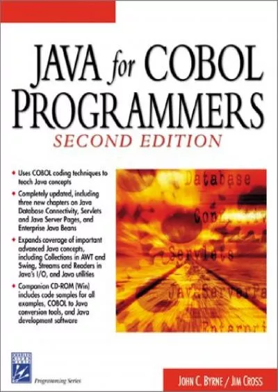 [DOWLOAD]-Java for Cobol Programmers (Programming Series)