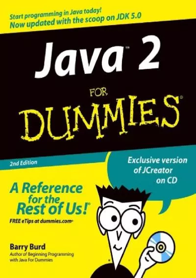 [FREE]-Java 2 For Dummies