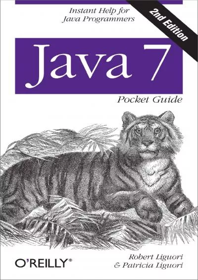 [FREE]-Java 7 Pocket Guide: Instant Help for Java Programmers