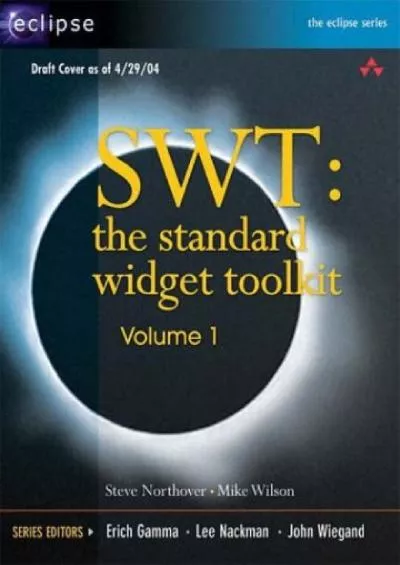 [READ]-Swt: The Standard Widget Toolkit