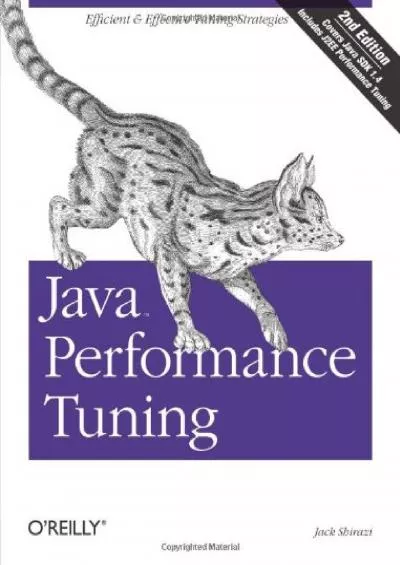 [FREE]-Java Performance Tuning (2nd Edition)