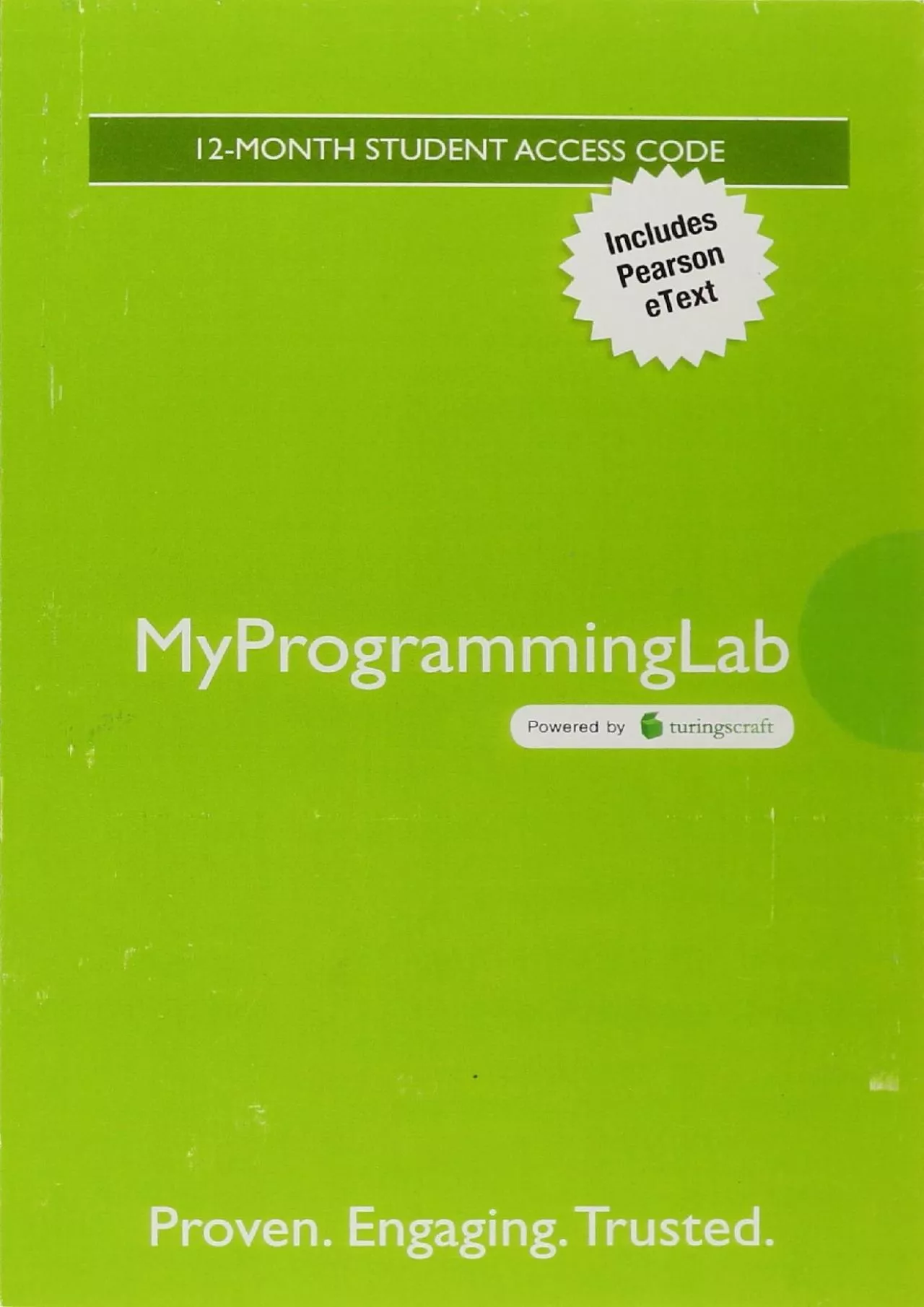 [DOWLOAD]-Mylab Programming with Pearson Etext -- Access Card -- For Introduction to Java