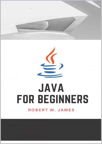 [BEST]-JAVA for beginners: First steps of Java programming language (Eclectic programming)