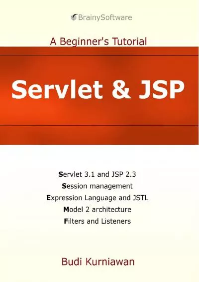 [DOWLOAD]-Servlet  JSP: A Beginner\'s Tutorial