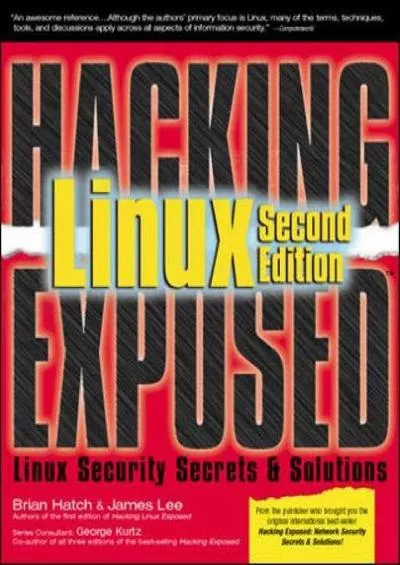 [READ]-Hacking Linux Exposed, Second Edition