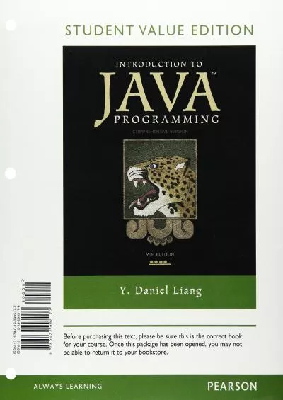 [DOWLOAD]-Introduction to Java Programming