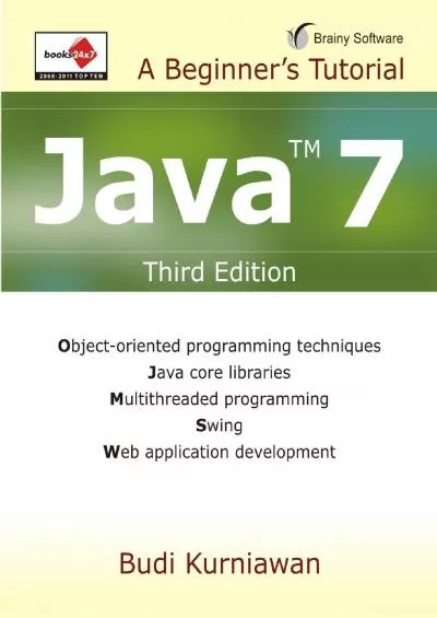 [BEST]-Java 7: A Beginner\'s Tutorial (Third Edition)