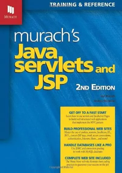 [FREE]-Murach\'s Java Servlets and JSP, 2nd Edition