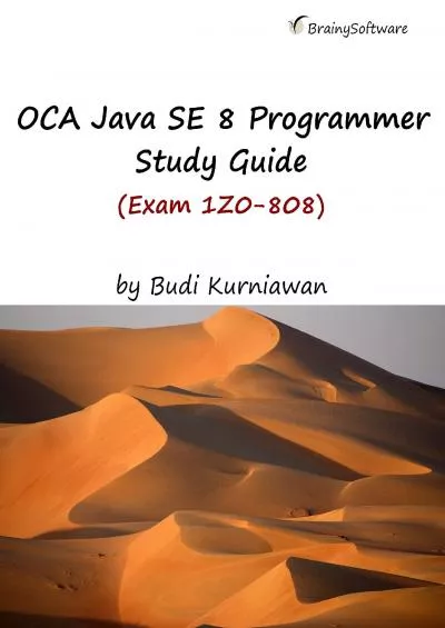 [PDF]-OCA Java SE 8 Programmer Study Guide (Exam 1Z0-808)