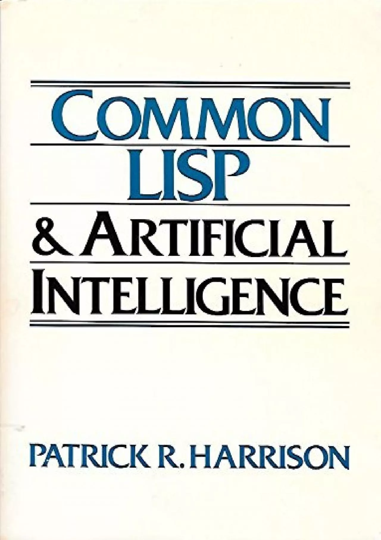 [BEST]-Common Lisp and Artificial Intelligence