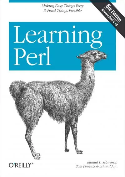 [READING BOOK]-Learning Perl