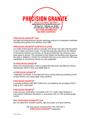 03182014PG4282PRECISION GRANITEUSA