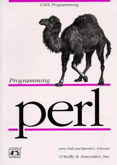 [eBOOK]-Programming Perl (Nutshell Handbooks)