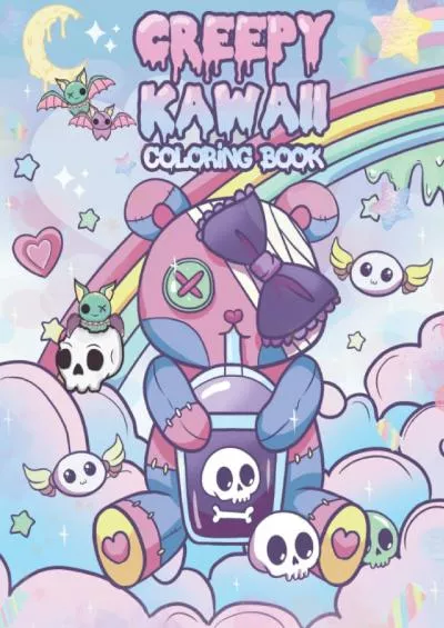 [PDF]-Creepy Kawaii Coloring Book: Pastel Gothic Spooky Horror Chibi Coloring Pages.