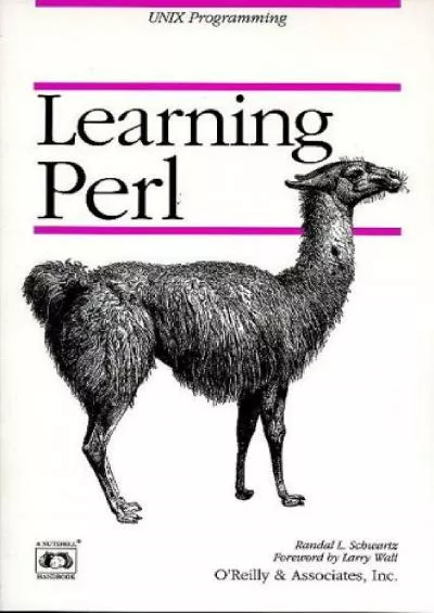 [eBOOK]-Learning Perl (Nutshell Handbooks)