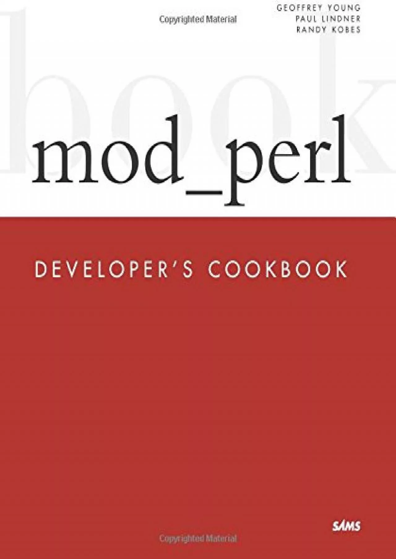 PDF-[BEST]-mod_perl Developer\'s Cookbook