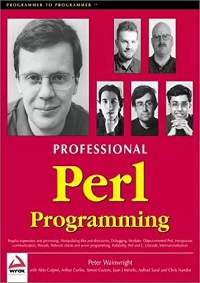 [eBOOK]-Professional Perl Programming