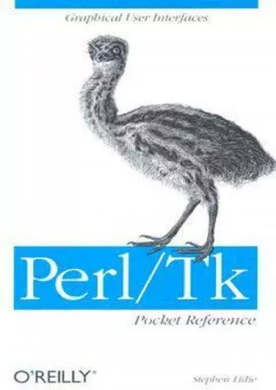 [READING BOOK]-Perl/Tk Pocket Reference: Graphical User Interfaces