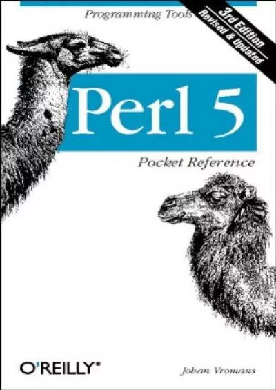 [READING BOOK]-Perl 5 Pocket Reference, 3rd Edition: Programming Tools (O\'Reilly Perl)