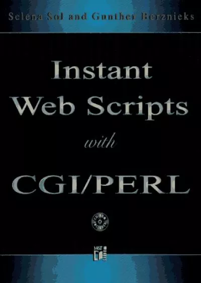 [READING BOOK]-Instant Web Scripts With Cgi Perl