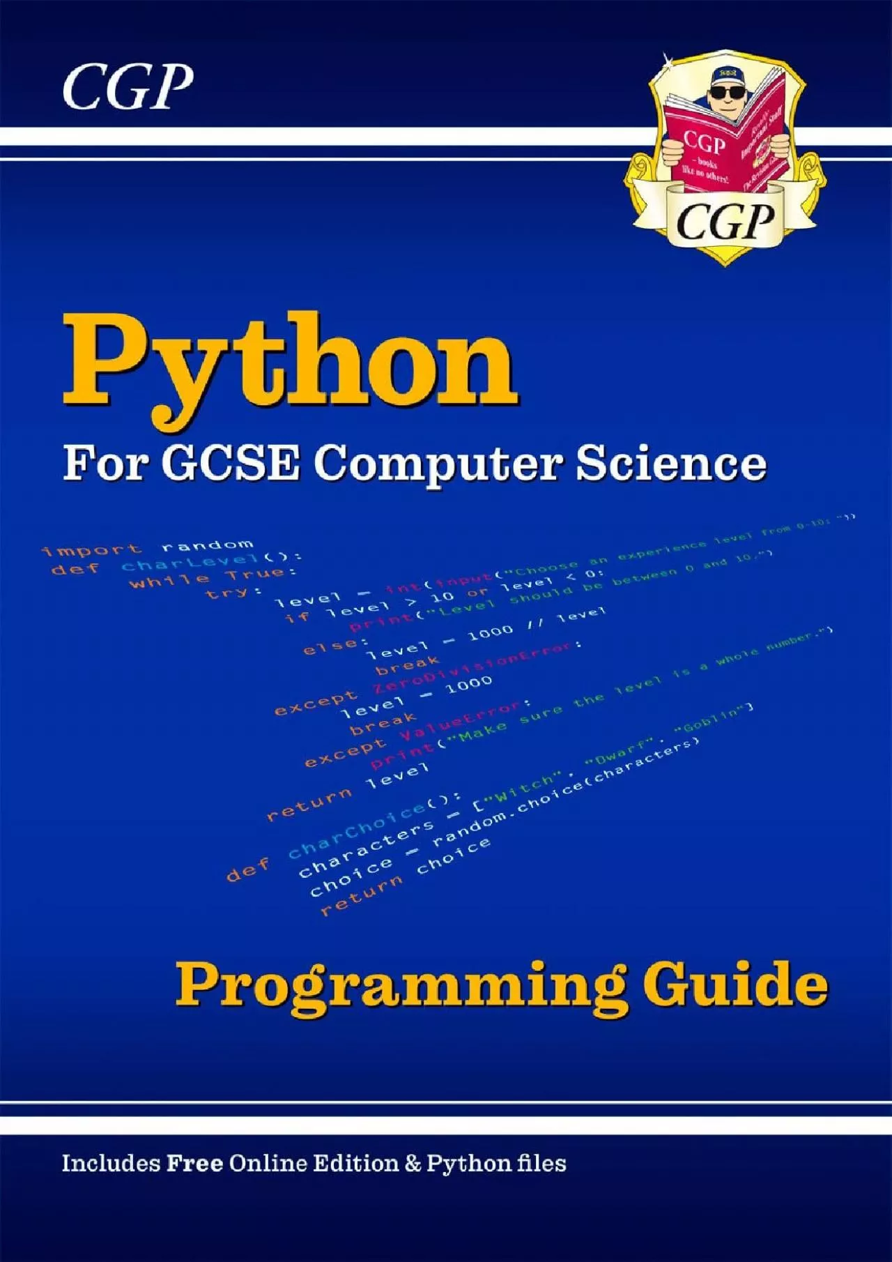 [BEST]-Python Programming Guide for GCSE Computer Science (includes Online Edition  Python